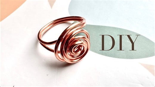 Simple wire ring tutorial: Create your own handmade jewelry