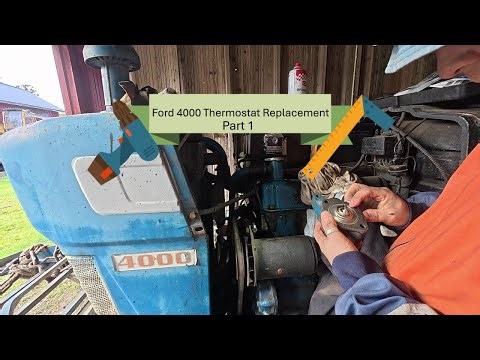 Ford 4000 Thermostat Replacement Part 1