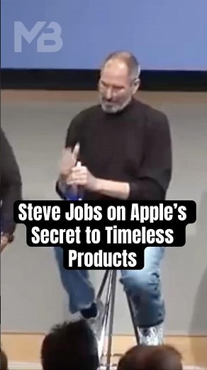 Steve Jobs on Apple’s Secret to Timeless Products