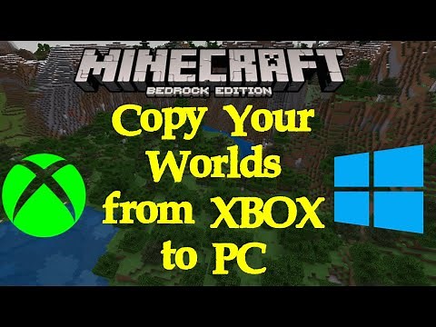 How to Transfer Minecraft Worlds from XBOX to PC | Bedrock Tutorial!