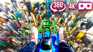 44K views · 282 reactions | Take a ride on an extreme roller coaster in an abandoned amusement park filled with spiders, sharks, zombies, and mystical riddles!  | Bright Side | Facebook