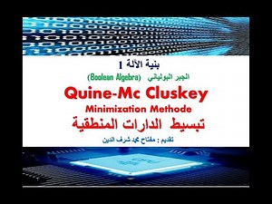 Quine -Mc Cluskey Minimization Methode