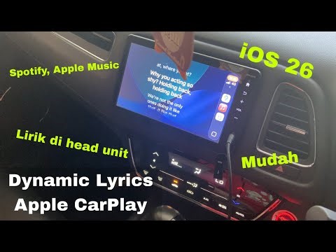 How to Display Dynamic Lyrics in Apple CarPlay | Tutorial on Turning on Lyrics on a Head Unit | i...