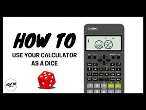 How To Use Your Calculator as a Dice | Casio fx - 82AU II