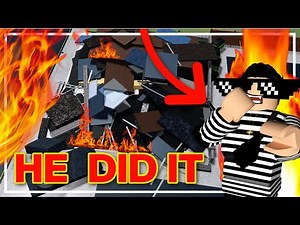 HE BLEW UP BLOXY BURGERS - Bloxburg