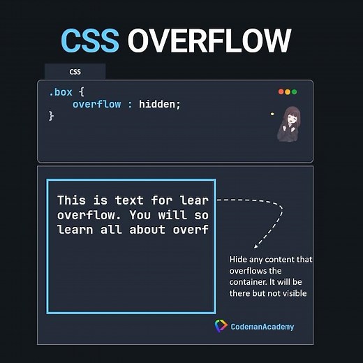 CSS Overflow Visual Tutorial🚀