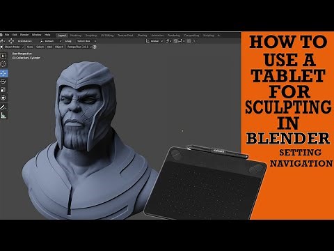 Blender Tablet Settings for Sculpting
