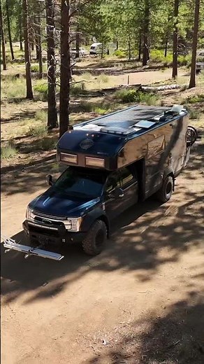 Mountain Biking & Camping at Phil’s Trailhead near Bend, Oregon in our EarthRoamer
