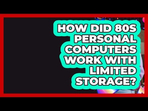 How Did 80s Personal Computers Work With Limited Storage? - I'm an 80s Baby