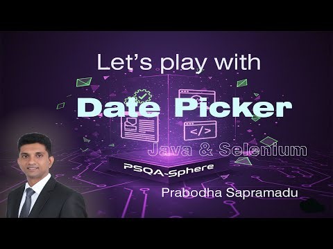 Let's play with Date picker using Java and Selenium