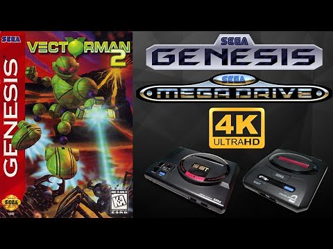 VectorMan 2 [SEGA GENESIS / MEGA DRIVE] Gameplay Walkthrough FULL GAME [4K60ᶠᵖˢ🔴]