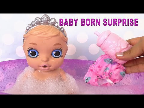 Baby Born Surprise Bathtub Jouets Surprises Poupon et Baignoire