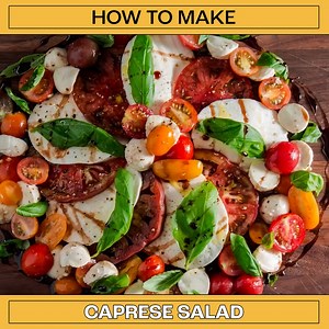 A Refreshing Caprese Salad With Balsamic Reduction | Not Another Cooking Show