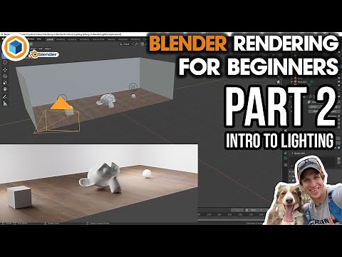 Intro to Lighting in Blender - Blender Rendering FOR BEGINNERS - Part 2