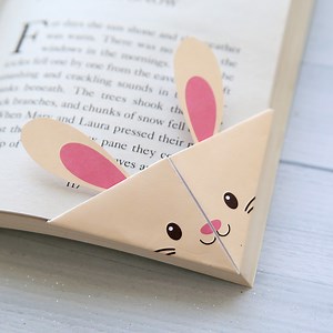 DIY woodland animals origami bookmarks {print   fold}