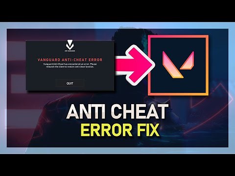 Valorant - How To Fix Vanguard Anti Cheat Error