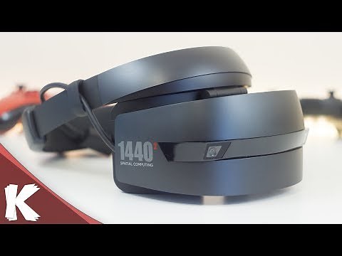 Microsoft HP Mixed Reality Dev Kit Headset First Impressions
