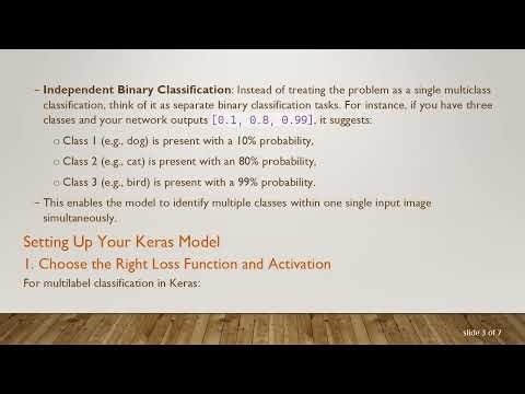 Mastering Multiclassification Tasks with Keras