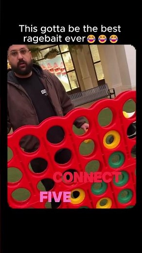 I don’t think he knows how to play connect 4 🤣🤣🤣