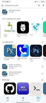 The #1 App for Python Programming on Android #codingonphone #python #mobilemade #pydroid