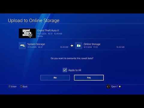 PS4 HOW TO SAVE GAME DATA TO CLOUD NEW!