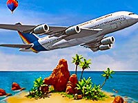 Airplane Simulator Island Travel - Play On VitalityGames