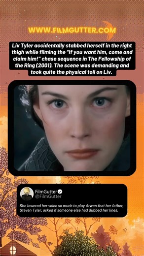 Liv Tyler as Arwen in The Lord of the Rings: The Fellowship of the Ring (2001) #shorts
