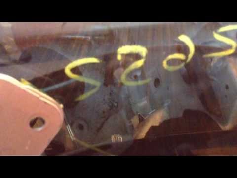 How to remove rear window Clk convertibel