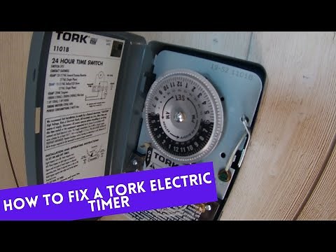 How to fix a Tork Electric Timer
