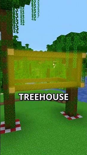 Minecraft Jungle Treehouse 🏠 #minecraft
