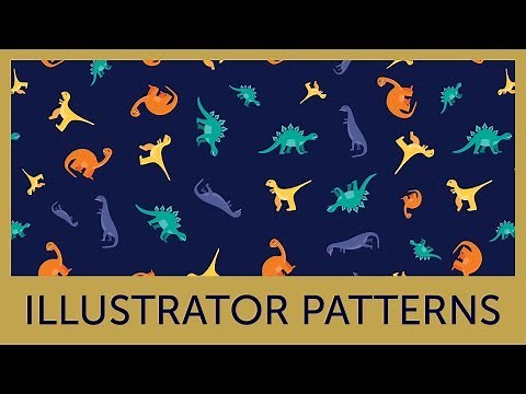 Illustrator Patterns (USING THE PATTERN TOOL)