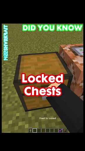 How to Lock a Chest in Minecraft with Special Commands