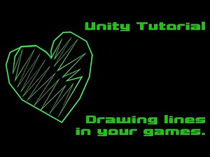 Unity Tutorial - Drawing lines with LineRenderer