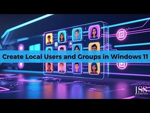 Windows 11: Create Local Users and Groups in Windows 11