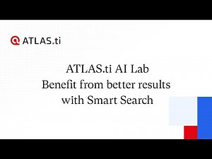 Text search & smart search - ATLAS.ti 22 Mac