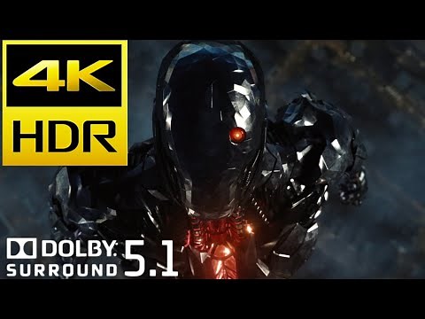 Cyborg Uses His Powers Scene | Zack Snyder's Justice League (2021) Movie Clip 4K HDR