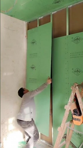 DIYMECHA | Fast Gypsum Wall Partition Installation