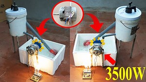 614K views · 5.1K reactions | Stop Wasting Money Learn how to turn a washing machine motor into a permanent generator | Diy Garden World | Facebook