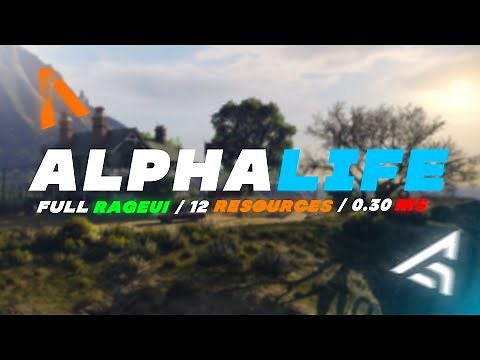Base AlphaLife (fivem) | ESX-Legacy | Full RageUI v2 | Optimisé 0.30 ms | 12 Resources | base fivem