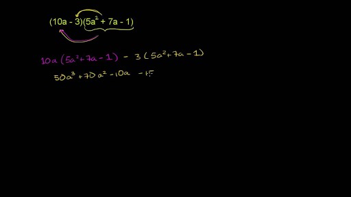 Multiplying binomials by polynomials