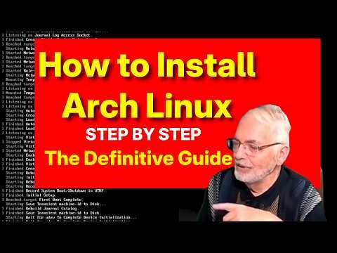 How to Install Arch Linux - Step by Step - The Definitive Guide