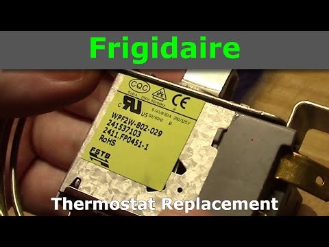 Replacing a Cold Control Thermostat on a Frigidaire (218841809 to 241537103)