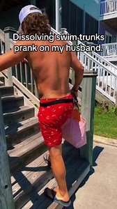@Southern Sweetie Gaming Dissolving swim trunks prank 🤣 #funny #pranks #dissolvingswimtrunks #prank #funnyvideos | Yasmin Pinto
