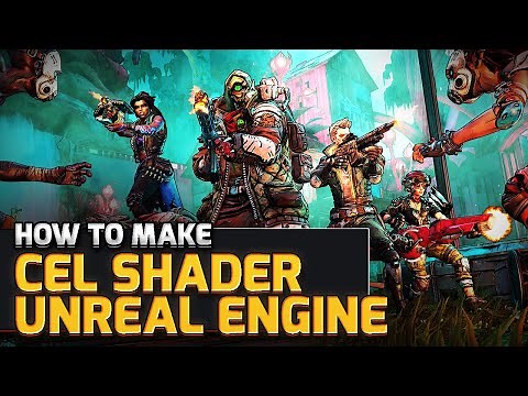 How to Make Cel-Shader in UE4 & UE5