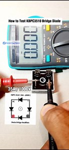 1.1M views · 8.2K reactions | Guide on how to test bridge rectifier diodes #electronic #test #bridge #rectifier #diode #spesification #description #tutorial #guide #solution #service | Herman Suhaemi | Facebook