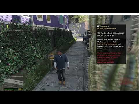 UPDATED KIDDION'S Modest-Menu v9.0.8 | GTA 5 Online FREE ModMenu + MONEY DROP (1.57)