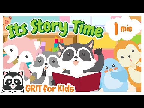 Storytime song| Storytime song for kids| circle time| Grit-Original| ストーリータイムソング|絵本準備の歌|英語の歌| 子どもの歌