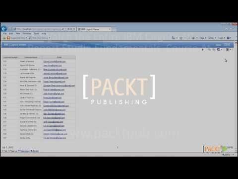 IBM Cognos 10 Report Studio Tutorial: Creating e-mail link using HTML item | packtpub.com