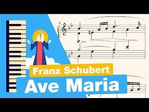 🎹 "Ave Maria" by Franz Schubert – Piano Sheet Music! 🎶