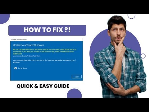 Fix Error 0x803F7001 on Windows 10 (Step-by-Step Solution)